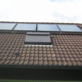 Eine Solaranlage auf dem Dach